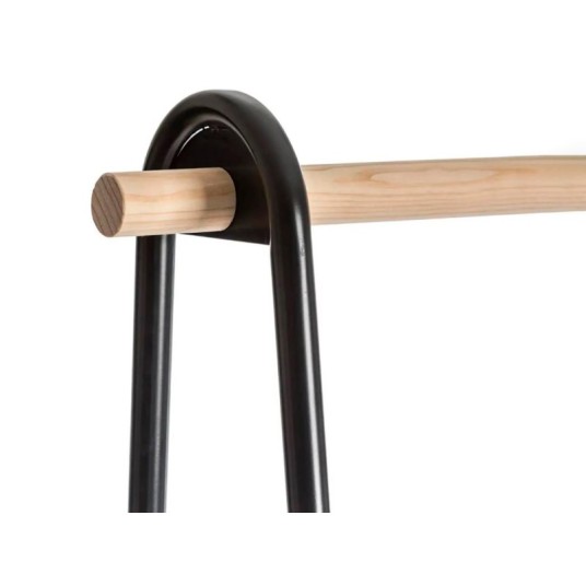Perchero de Suelo Jano – Metal y Madera