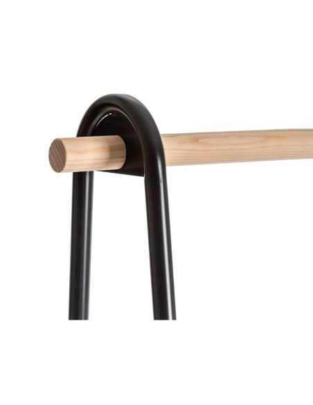 Perchero de Suelo Jano – Metal y Madera