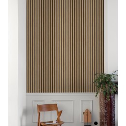 PAPEL PINTADO RAYAS MADERA