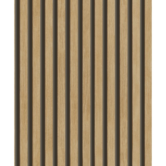 PAPEL PINTADO RAYAS MADERA