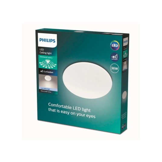 PLAFON LED MOIRE BLANCO