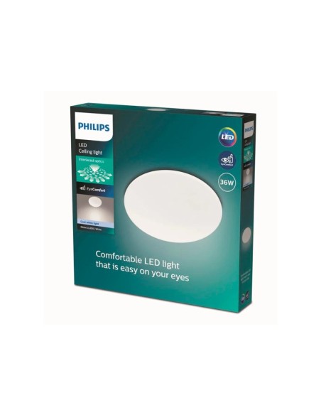 PLAFON LED MOIRE BLANCO