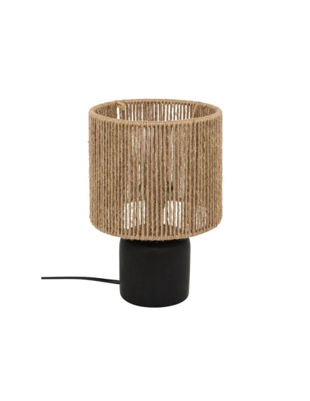 Lámpara de mesa Koby con base de acero y cerámica