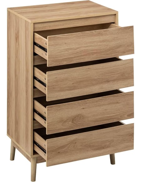 Cómoda Abana de 5 cajones Abana