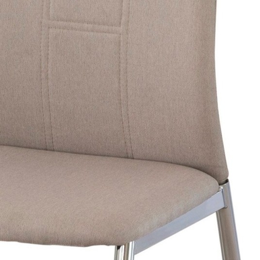 Silla de comedor Roxana tapizada en...