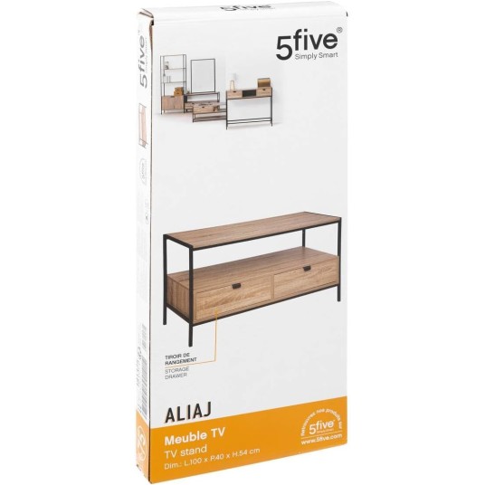 Mueble de TV Aliaj con 2 cajones y...
