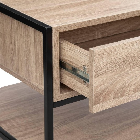 Mesa de Centro Aliaj con Cajón y Estante