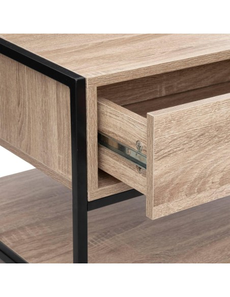 Mesa de Centro Aliaj con Cajón y Estante