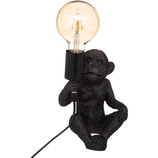 LAMPARA DE RESINA MONKEY