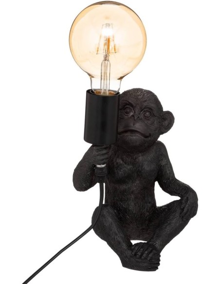 LAMPARA DE RESINA MONKEY