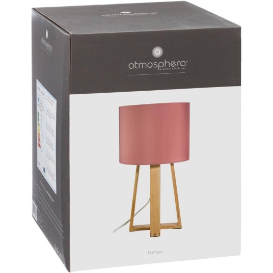 LAMPARA DE MADERA MOLU