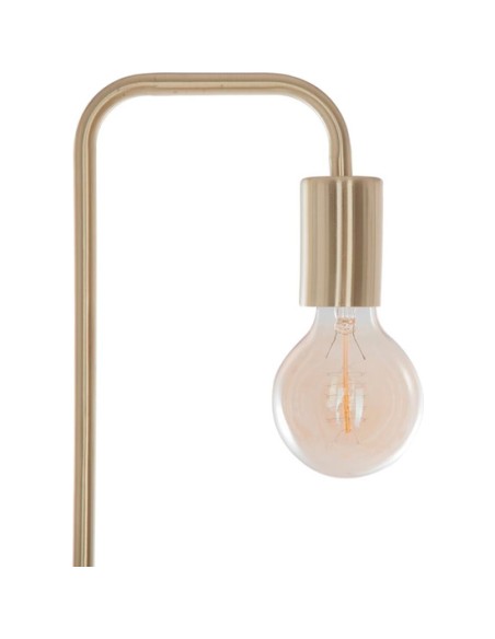 Lámpara de pie Keli – Metal dorado – E27 – 60W