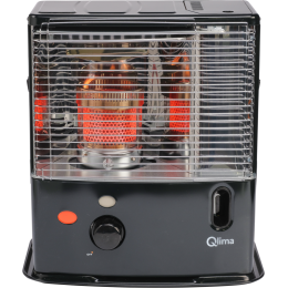 Estufa de mecha portátil Qlima R 3224 X negra