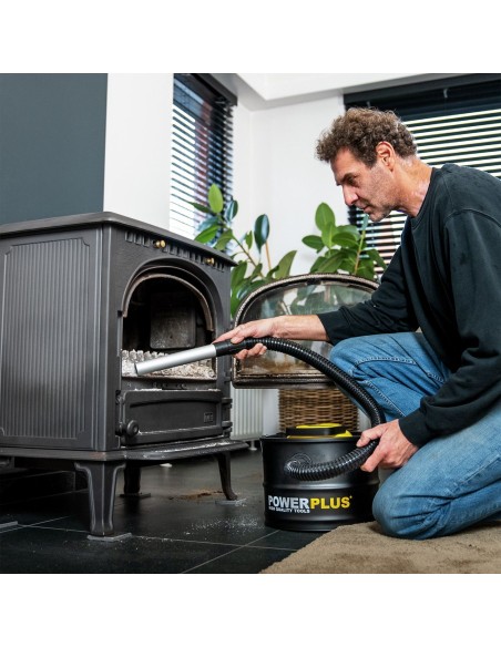 Limpiador de cenizas POWX3000 – Potencia 1000 W, depósito 15 L