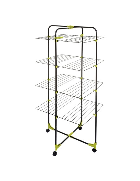 Tendedero vertical con ruedas 40 m plegable