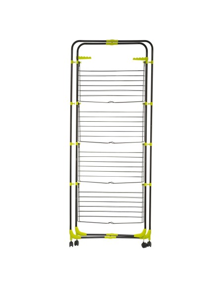 Tendedero vertical con ruedas 40 m plegable