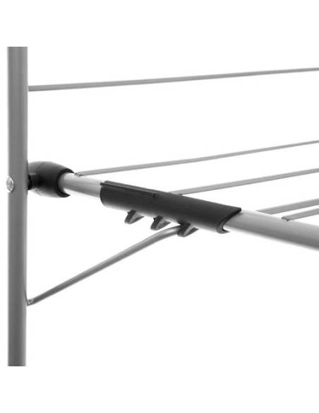 Tendedero de puerta compacto 10 m de superficie colgante 51x42,5x121 cm