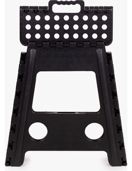 Taburete alto plegable de plástico plisado – 39 cm