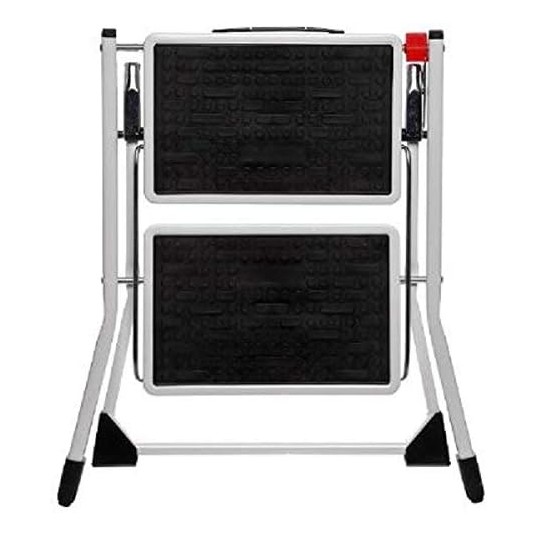 Escalera de metal de 2 peldaños