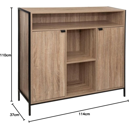 Aparador Aliaj – Madera y metal