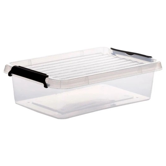 CAJA DE ALMACENAJE TRANSPARENTE 8,5L.