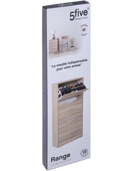 Zapatero Aliaj 3 Puertas Abatibles