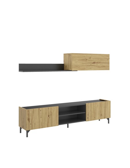 MUEBLE DE SALON COMPACTO TV TASS