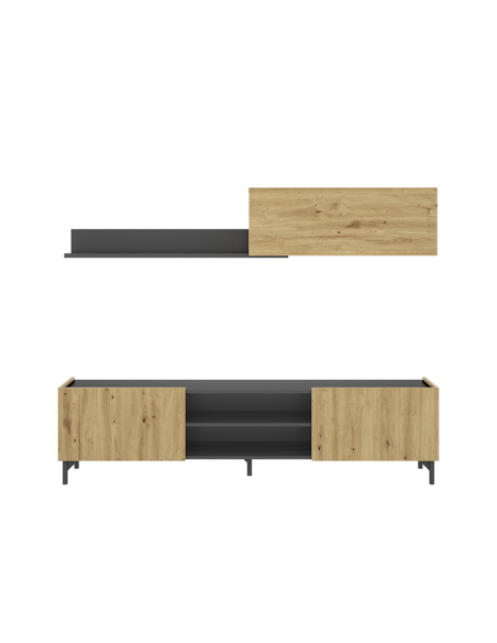 MUEBLE DE SALON COMPACTO TV TASS
