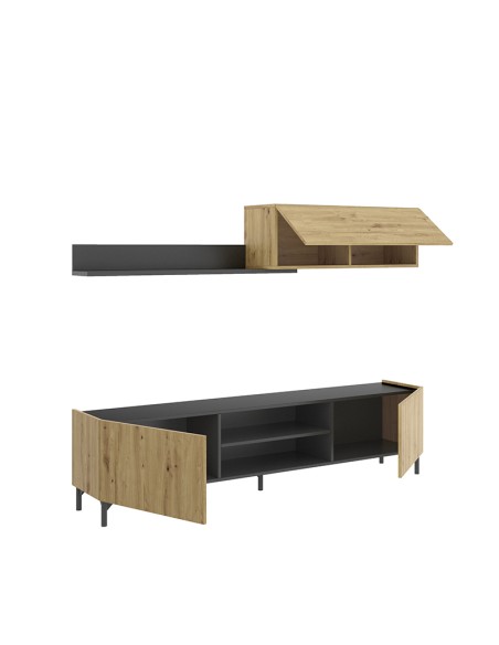 MUEBLE DE SALON COMPACTO TV TASS