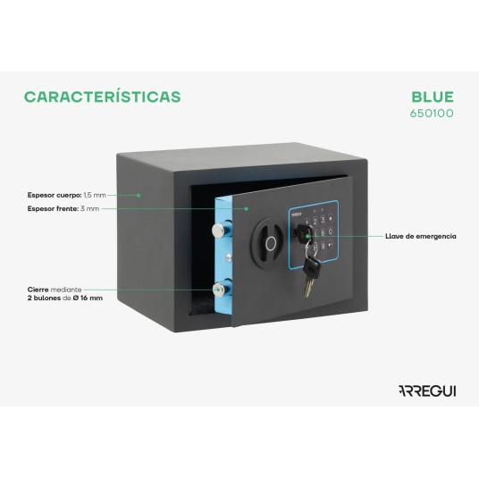 Caja Fuerte Electrónica Blue – Arregui