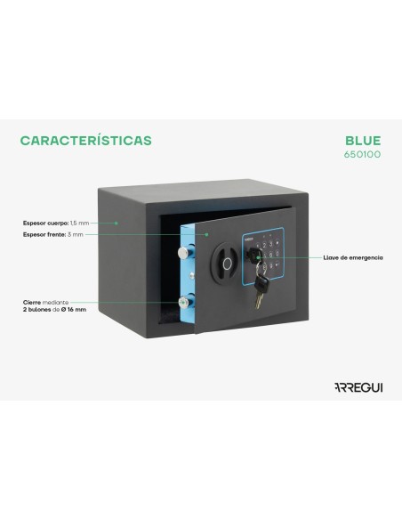 Caja Fuerte Electrónica Blue – Arregui