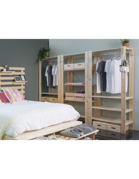 CAJA DE MADERA DE PINO CON TAPA CBT403014.