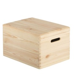 CAJA DE MADERA CON TAPA...
