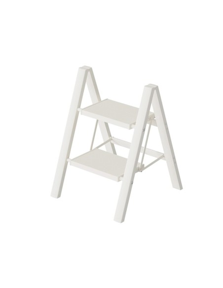 Escalera plegable de aluminio de 2 peldaños