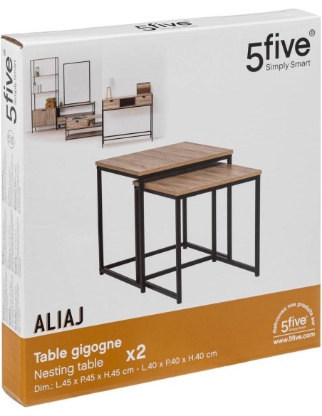 Set de Mesas Auxiliares Aliaj