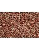 Piedra canto rojo 25 kg decorativa