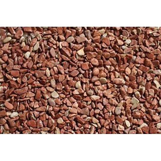 Piedra canto rojo 25 kg decorativa