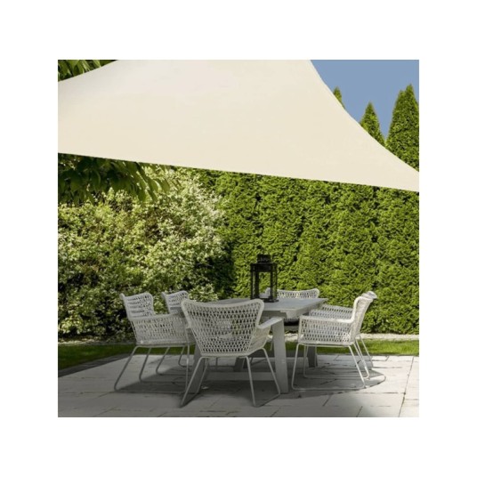Toldo vela triangular impermeable de...
