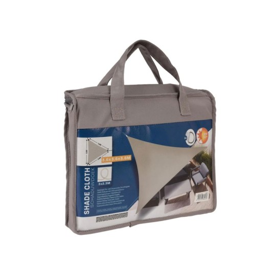 Toldo vela triangular impermeable 3,6...