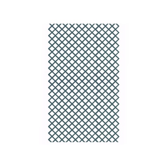 Celosía de PVC Fija Verde 1x2 m