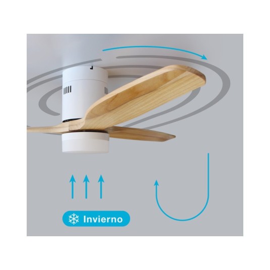 Ventilador de techo Kasama con aspas...