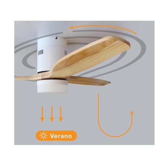 Ventilador de techo Kasama con aspas...