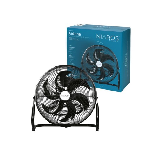 Ventilador de suelo Aidone con aspas...