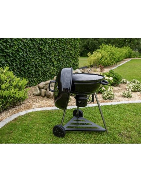 Barbacoa de carbón redonda Garden Max Smoke