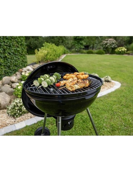 Barbacoa de carbón redonda Garden Max Smoke