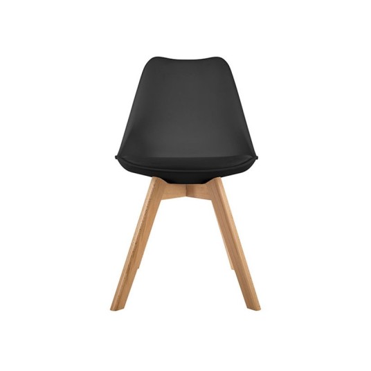 Silla de comedor Baya Atmosphera Negro