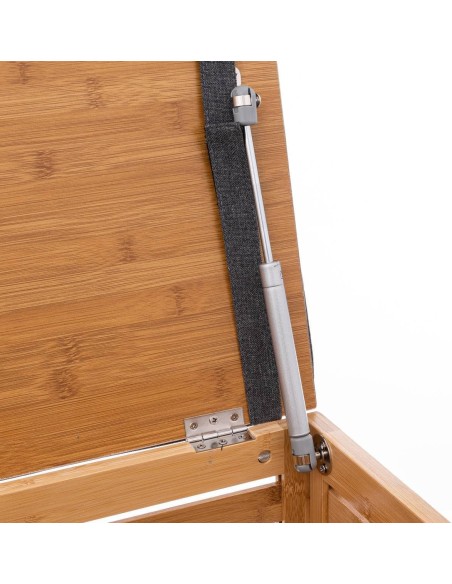 Taburete para baño bambú y MDF