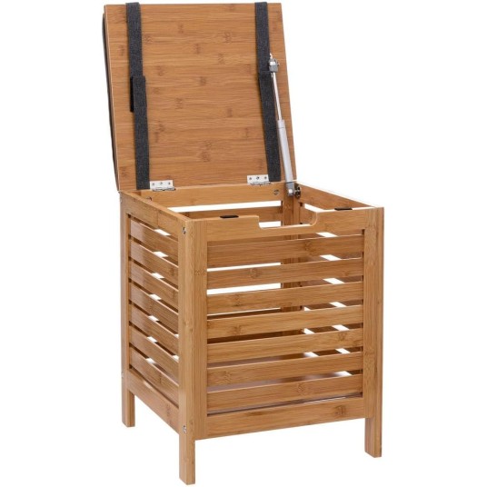 Taburete para baño bambú y MDF