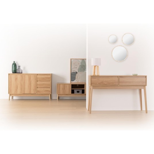 Mueble de TV con 2 puertas Abana