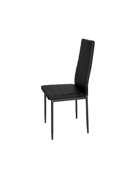 Silla de comedor Nekane negra
